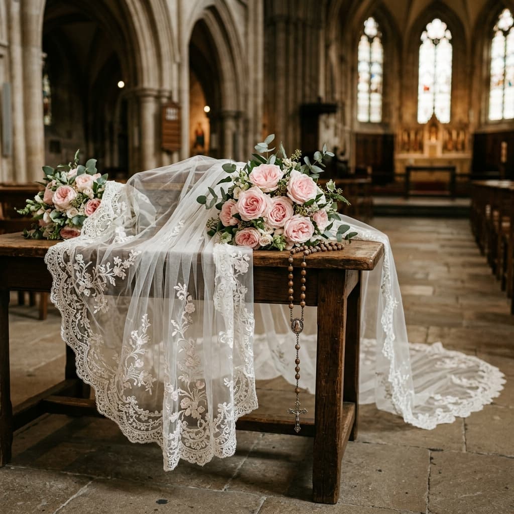 Cathedral Veil Styling